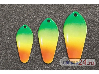 Лепесток для блесны FIT Myr Fluo, цвет 012
